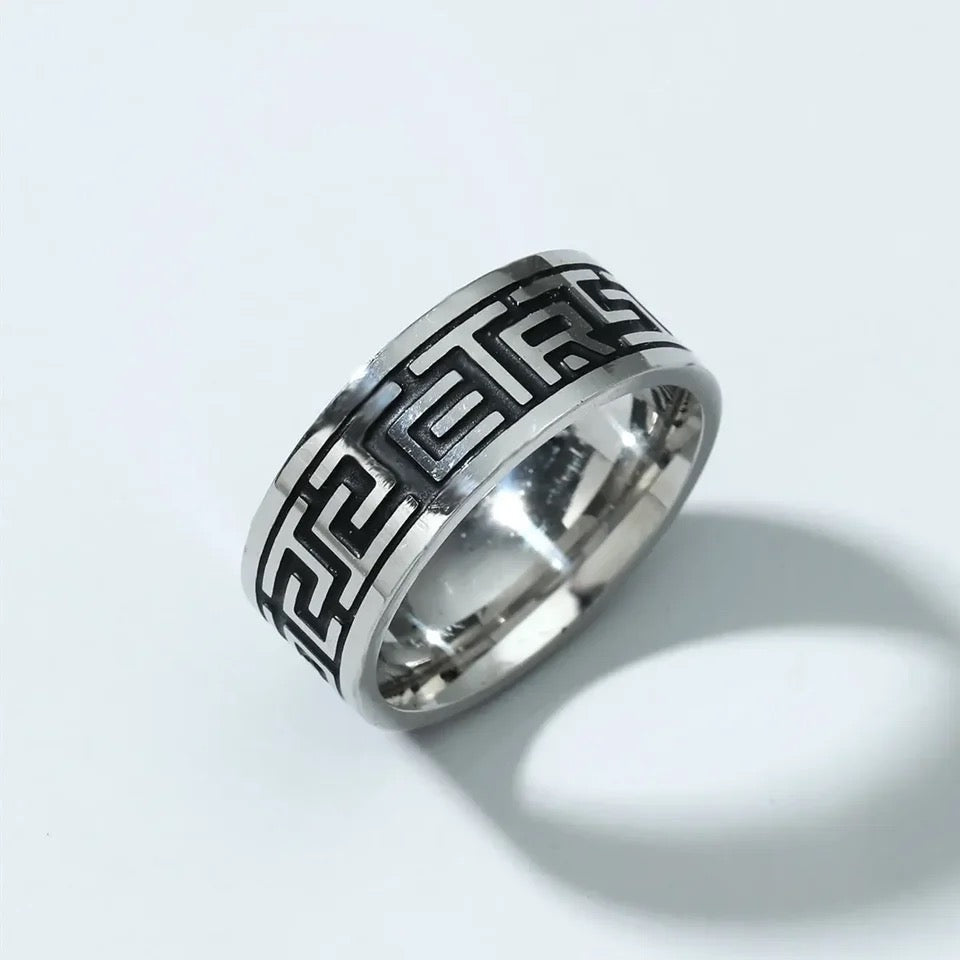 Bague labyrinthe