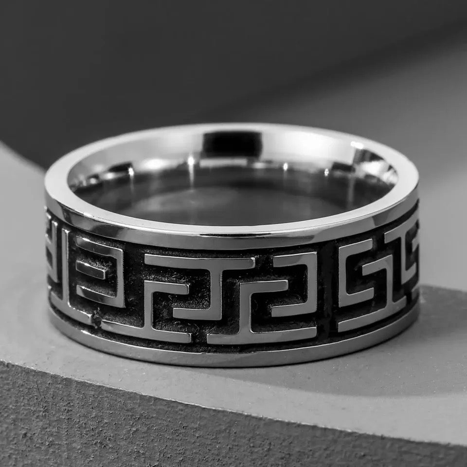 Bague labyrinthe