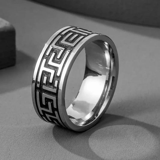 Bague labyrinthe